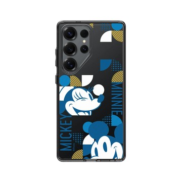 Galaxy S25 Ultra Clear 酷墨灰 - 迪士尼-米奇 Mickey - 展示好感情-米奇與米妮