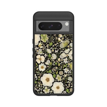 Pixel 8 Pro SolidSuit 黑 - Flower Press Stuido - 純白婚禮