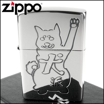 【ZIPPO】日系~犬派-狗圖案蝕刻加工設計打火機
