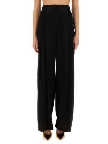 nina ricci "wide-leg" pants with pleat