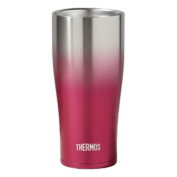 THERMOS 膳魔師 JDE-420C-SP-R 不鏽鋼真空保溫杯，420ml，閃亮紅  1個