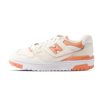 New Balance NB 550 女鞋 米橘色 運動 皮革 休閒 復古 休閒鞋 BBW550AJ