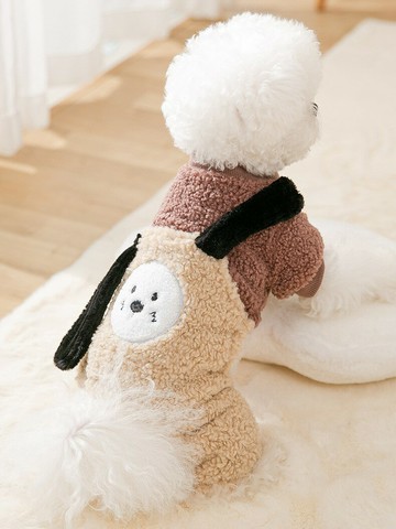 羊羔絨小狗狗四腳衣服 秋冬泰迪比熊雪納瑞寵物冬天小型犬寵物冬季【雲木雜貨】