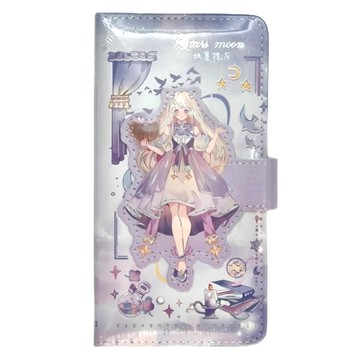 Simno 芯陌 少女詩篇磁釦本  扶星攬月 紫色  1本
