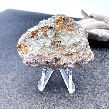 柔境。原礦 擺件 淨化 平靜 療癒 l 香花嶺瑩石 礦標 l