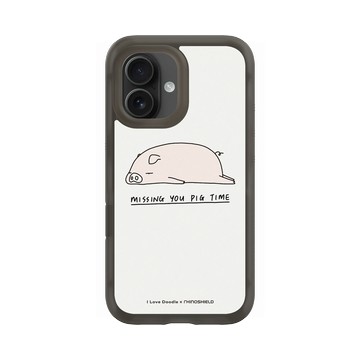 iPhone 16 AirX 本質黑 - ilovedoodle (Lim Heng Swee) - Missing You Pig Time 豬