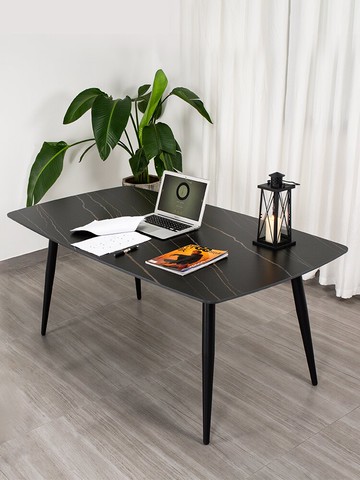 戶外桌椅庭院露臺花園巖板單桌拉繩單椅室外防水防曬休閑歐式桌椅