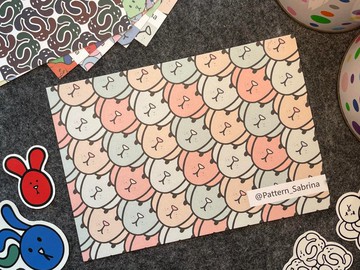 【明信片】兔子系列 Rabbit_cm_A_荷蘭紙