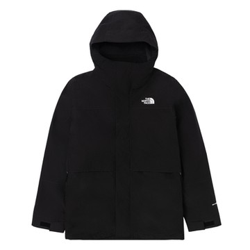 The North Face 北臉 外套 男款 運動連帽外套 保暖 三合一 防潑水 黑 NF0A89YXJK3