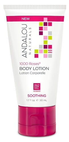 Andalou Naturals Soothing Body Lotion 1000 Roses 1.7 fl oz