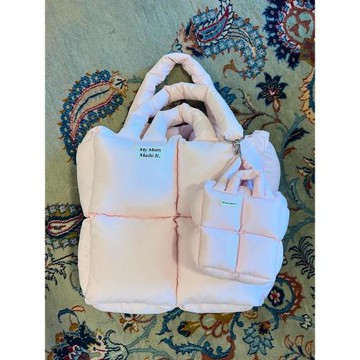 MY MUM MADE IT/MMMI 浪漫粉色系充棉單肩包手提托特包