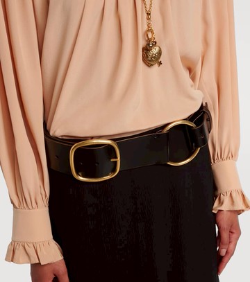 Chloé Chloé Anita oversized leather belt