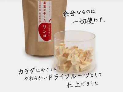 青森県産 農家が干したリンゴ ひとくちサイズ 品種おまかせ 5袋セット 40g×5種