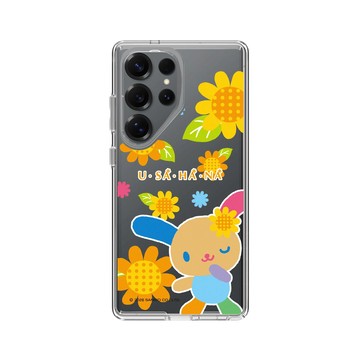 Galaxy S25 Ultra Clear 透明 - 三麗鷗-花小兔 Usahana - Happy 花小兔