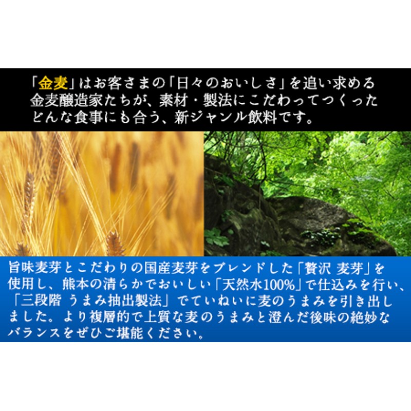 2ヶ月定期便“九州熊本産”金麦１ケース（計2回お届け 合計2ケース:350ml×48本）阿蘇天然水使用 金麦 ビール (350ml×24本) ×2カ月《 お申込み月の翌月から出荷開始》サントリービール株式会社 通販 LINEポイント最大4.0%GET | LINEショッピング