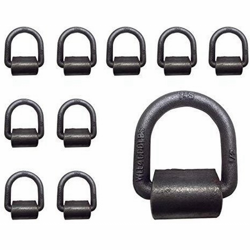 Mega Cargo Control 1 2インチ 溶接 Dリング タイダウンアンカー フラットベッドトラックトレーラータイダウンリング Wll 4 カンマ 000ポンド 10 Pack Fh21 12 通販 Lineポイント最大0 5 Get Lineショッピング