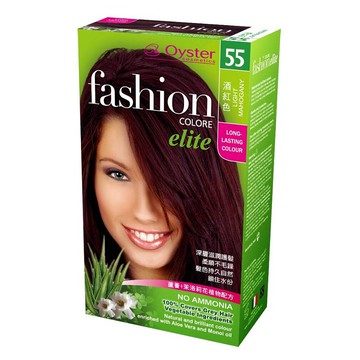 華世~歐絲特植物性染髮劑55號(酒紅色)Light Brown