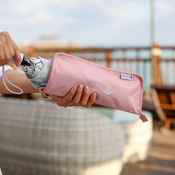 吸水防水隨身便攜手拎雨傘套手提可放裝小巧三折傘女包包收納布袋