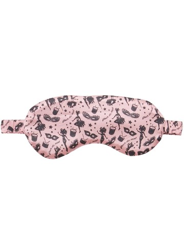 Fleur Du Mal - Luxe silk eye mask - women - Silk - One Size - Pink