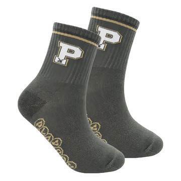 PLAYBOY 字母P女休閒襪2雙 柔軟棉料 彈性服貼 吸濕排汗 透氣舒適 輕盈親膚  25~27cm  綠色