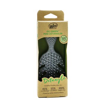 Wet Brush Wet Brush Go Green 迷你順髮梳 - # 灰色 1pc-梳子
