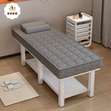 免運 美容床 美容院專用 實木 乳膠美容床專用推拿按摩艾灸采耳中醫理療床美容院專用床紋繡治療 可開發票 全館八折 工廠現貨直銷 新品特價 y9054