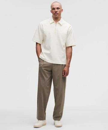 Daydrift Relaxed-Fit Pleated Trouser Regular No Belt Loops Size Medium