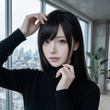 【梨花HaNA】 韓系日漫古早斜瀏海假髮 左斜帶鬢角全真髮 髮際線無痕貼合補髮片