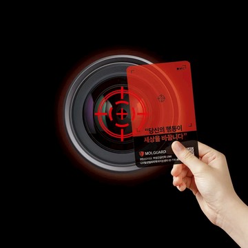 韓國 MOLGUARD 防偷拍 鏡頭偵測卡 直式