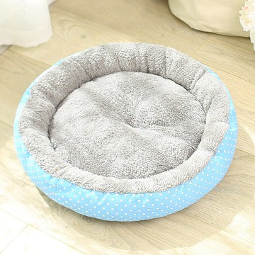 夏季寵物用品透氣貓窩狗窩冰絲窩墊圓形棉窩廠家