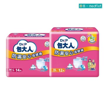 包大人 防漏安心復健褲M-L(14片/4包/箱)【杏一】