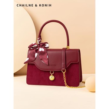 紅色婚包女新娘結婚包包2025新款時尚高級感斜挎包小眾婚禮手提包