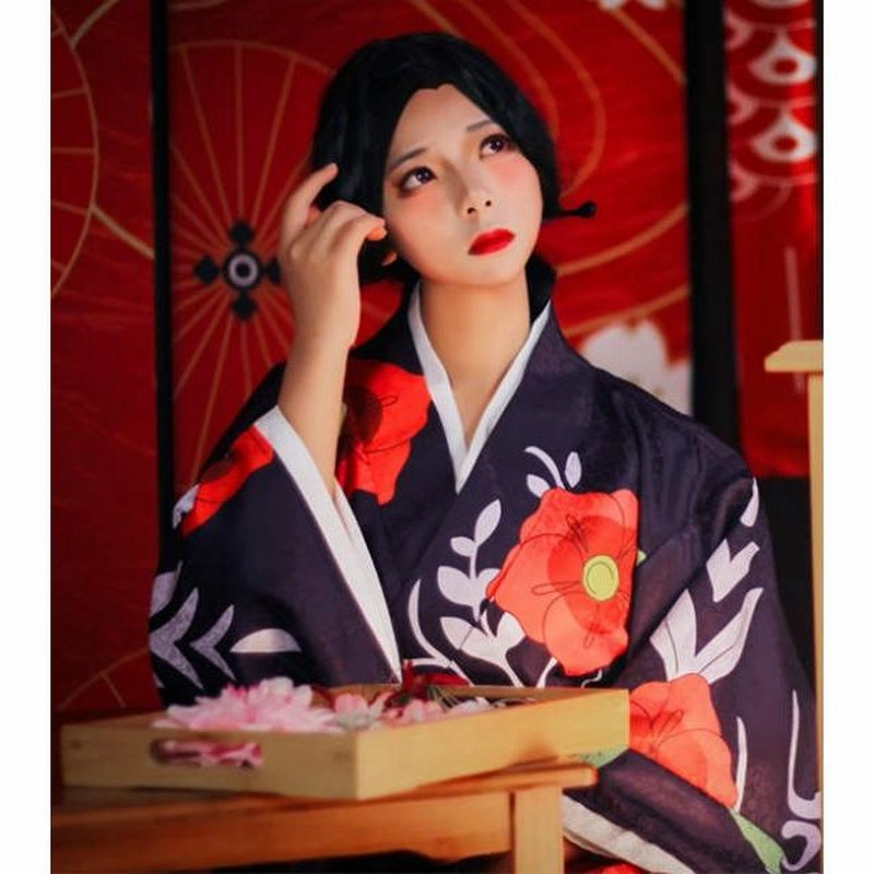 鬼滅の刃 産屋敷かなた 和服 浴衣 コスプレ衣装 和服 和装 仮装（女性 