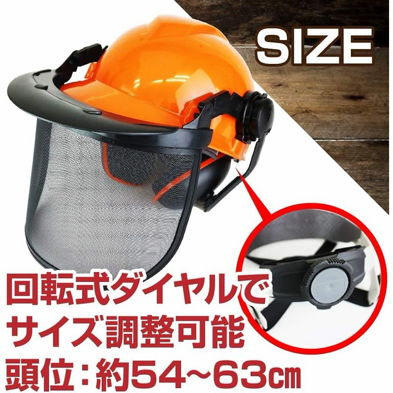 林業用ファナー社のイヤーマフ付きヘルメット （PFANNER ONLINE