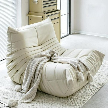 【網紅爆款】懶人沙發 毛毛蟲沙發 單人沙發 休閒椅 躺椅 榻榻米椅 客廳陽臺臥室 可拆洗 多色可選