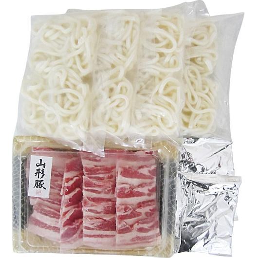 お歳暮 亀山名物 みそ焼きうどん豚セット（4人前） PA-SY23-KW048