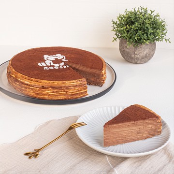 【狸小路】宅配千層系列-8吋生巧千層蛋糕✦贈品牌保冷袋