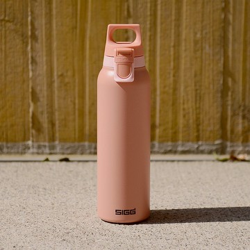瑞士百年 SIGG 彈蓋輕量保溫瓶  550ml - 蜜桃