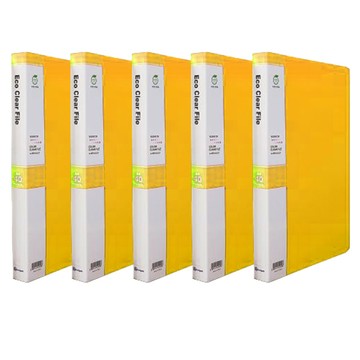Youngoh 40頁索引資料夾 黃色 5入  5個