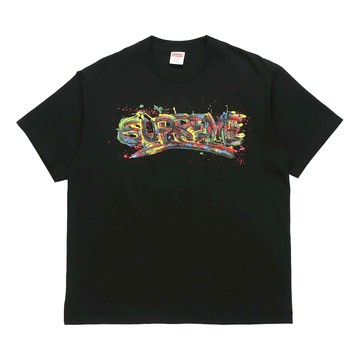 Supreme SS20 Week 1 Paint Logo Tee Logo Tee
