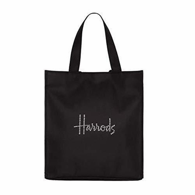 年末のプロモーション特価！ 英国 Harrods ☆正規品 クリスタル スワロフスキー ハロッズ バッグ
