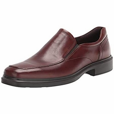 ECCO Men's Helsinki 2.0 Apron Toe Slip-On Loafer, Cognac, 10-10.5【並行輸入品】