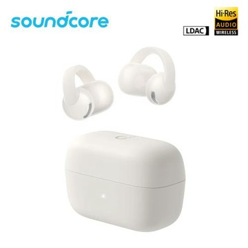 【Soundcore】C50i 開放式藍牙耳夾耳機｜雲霧白