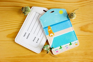 柴將行李吊牌證件兩用卡套-夏季篇