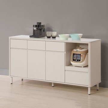 MUNA家居  曼尼亞5尺岩板餐櫃下座    151.5X40X80.4cm