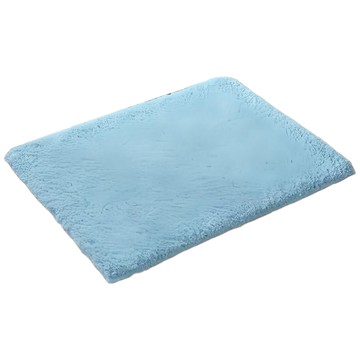 HASHIZUME 橋爪商店 ANGEL STEP 可機洗地墊 日本製 60 x 45cm 粉藍色