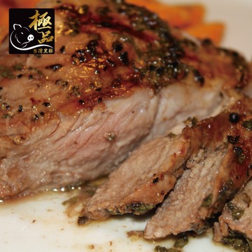 【勝崎生鮮】國產嚴選極品黑豚【19盎司】霸氣戰斧豬8片組(550公克/1片)