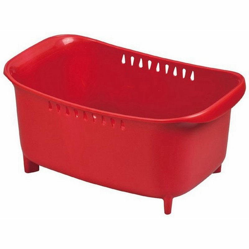洗い桶 おしゃれ キッチン 流し シンク 台所 モデルノ レッド Hb 1974 パール金属株式会社 通販 Lineポイント最大0 5 Get Lineショッピング