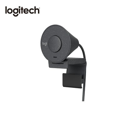 Logitech 羅技 BRIO 300 網路攝影機石墨黑