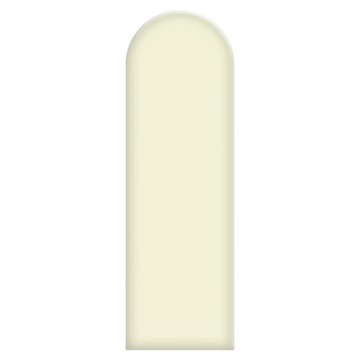 aguard Fence 護欄型安全防撞壁貼 Urethane材質  米白色  200 x 600 x 15mm  1個